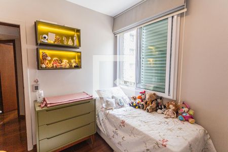 Quarto 2 de apartamento à venda com 3 quartos, 93m² em Lourdes, Belo Horizonte