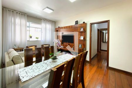 Sala de apartamento à venda com 3 quartos, 90m² em Silveira, Belo Horizonte