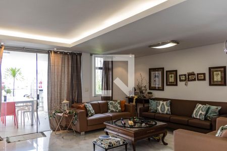 Sala 2 de apartamento à venda com 4 quartos, 280m² em Luxemburgo, Belo Horizonte