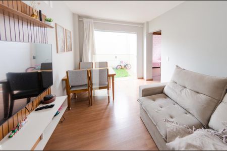 Sala de apartamento para alugar com 2 quartos, 59m² em João Pinheiro, Belo Horizonte