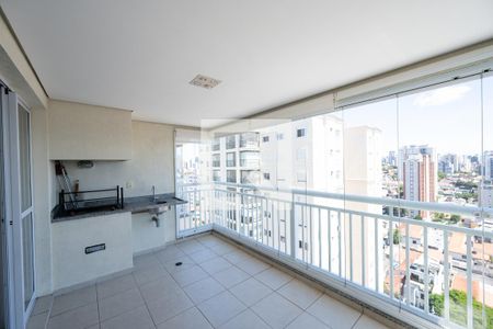 Varanda Gourmet de apartamento à venda com 3 quartos, 84m² em Chácara Inglesa, São Paulo