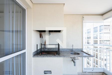 Varanda Gourmet de apartamento à venda com 3 quartos, 84m² em Chácara Inglesa, São Paulo