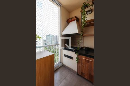 Varanda da Sala de apartamento para alugar com 2 quartos, 83m² em Vila Andrade, São Paulo