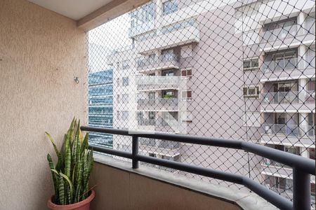 Varanda da Sala de apartamento para alugar com 2 quartos, 60m² em Bela Vista, São Paulo
