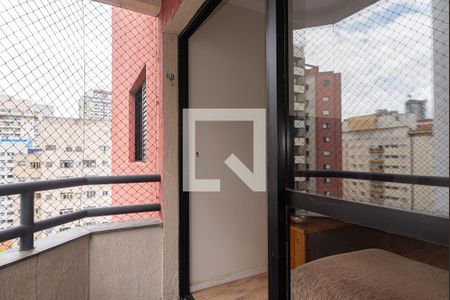 Varanda da Sala de apartamento para alugar com 2 quartos, 60m² em Bela Vista, São Paulo
