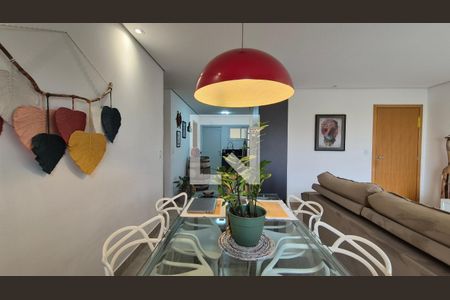 Sala  de apartamento à venda com 2 quartos, 67m² em Jardim, Santo André
