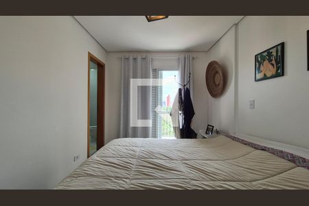 Suíte  de apartamento à venda com 2 quartos, 67m² em Jardim, Santo André
