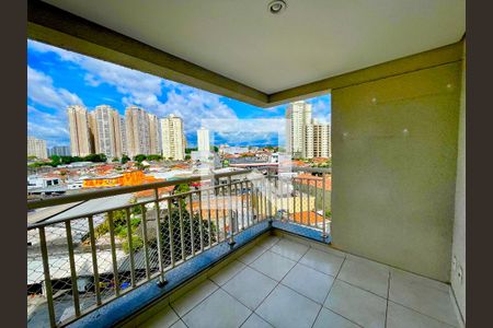Varanda da Sala de apartamento para alugar com 2 quartos, 62m² em Vila Augusta, Guarulhos