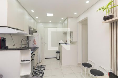 Sala/Cozinha de apartamento à venda com 2 quartos, 40m² em Vila Carmosina, São Paulo