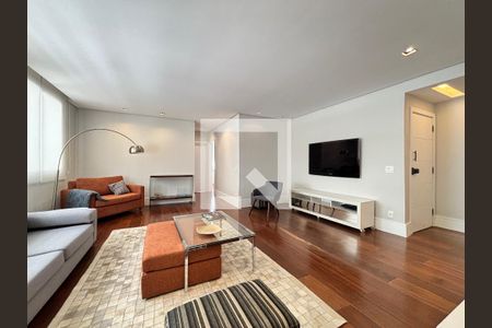 Sala de apartamento para alugar com 2 quartos, 109m² em Itaim Bibi, São Paulo