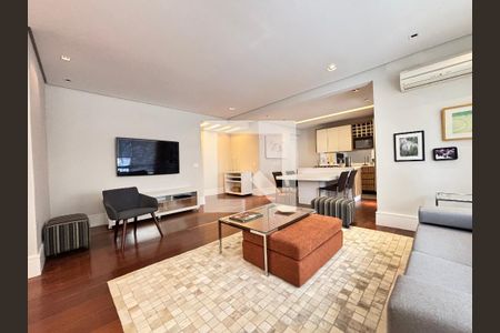 Sala de apartamento para alugar com 2 quartos, 109m² em Itaim Bibi, São Paulo