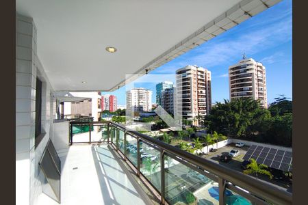 Varanda - Sala de apartamento para alugar com 3 quartos, 84m² em Barra Olímpica, Rio de Janeiro