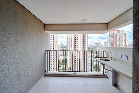 Varanda de apartamento à venda com 2 quartos, 49m² em Tatuapé, São Paulo