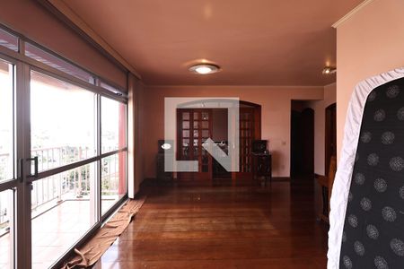 Sala de apartamento à venda com 4 quartos, 146m² em Vila Bastos, Santo André