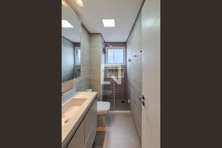 Banheiro da Suíte de apartamento à venda com 3 quartos, 62m² em Centro, São Bernardo do Campo