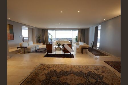 Sala de apartamento para alugar com 2 quartos, 380m² em Real Parque, São Paulo