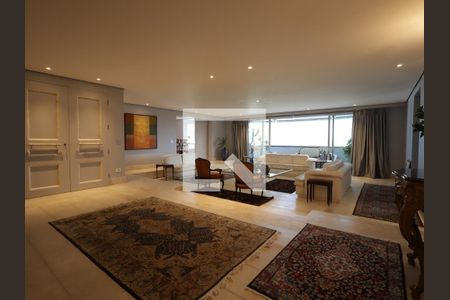 Sala de apartamento para alugar com 2 quartos, 380m² em Real Parque, São Paulo