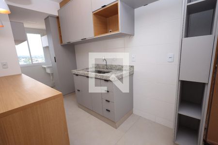 Cozinha de apartamento para alugar com 2 quartos, 60m² em Vila Lucy, Goiânia