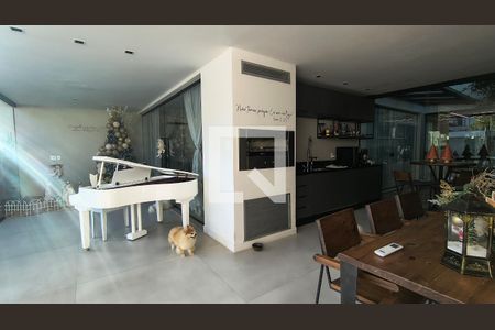 Área Gourmet  de casa de condomínio à venda com 3 quartos, 415m² em Barra da Tijuca, Rio de Janeiro