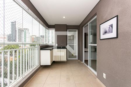 Varanda gourmet de apartamento para alugar com 2 quartos, 68m² em Tatuapé, São Paulo