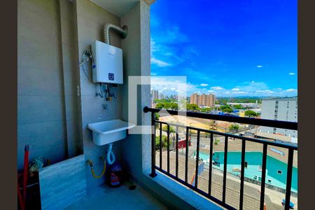 Varanda da Sala de apartamento para alugar com 1 quarto, 47m² em Vila Augusta, Guarulhos