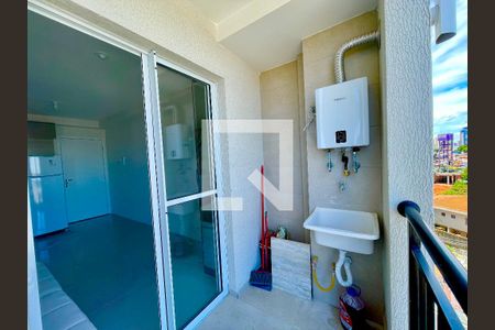 Varanda da Sala de apartamento para alugar com 1 quarto, 47m² em Vila Augusta, Guarulhos