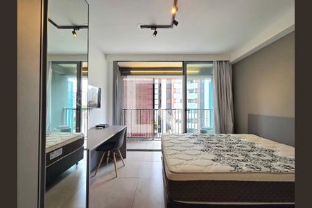 Studio de kitnet/studio para alugar com 1 quarto, 24m² em Indianópolis, São Paulo