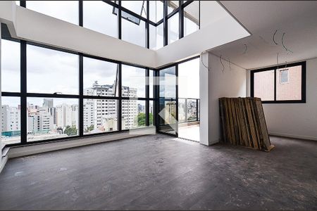 Sala Ambientes de apartamento à venda com 3 quartos, 216m² em Santo Antônio, Belo Horizonte