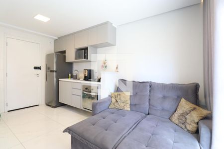 Sala/Cozinha/Área de serviço de apartamento para alugar com 2 quartos, 38m² em Barra Funda, São Paulo