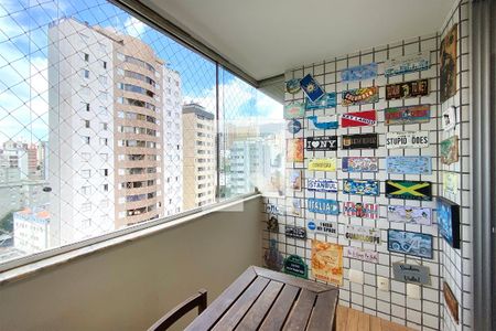 Varanda da Sala de apartamento para alugar com 3 quartos, 93m² em Anchieta, Belo Horizonte