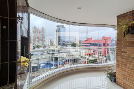 Varanda da Sala de apartamento à venda com 3 quartos, 106m² em Centro, São Bernardo do Campo