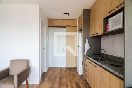 Studio - Quarto e Cozinha de kitnet/studio para alugar com 1 quarto, 25m² em Butantã, São Paulo