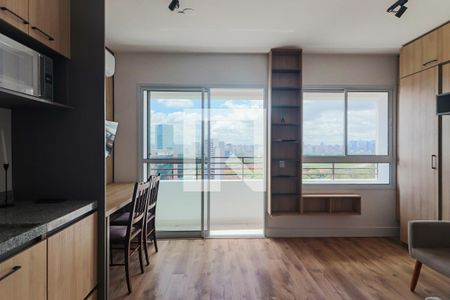 Studio - Quarto e Cozinha de kitnet/studio para alugar com 1 quarto, 25m² em Butantã, São Paulo