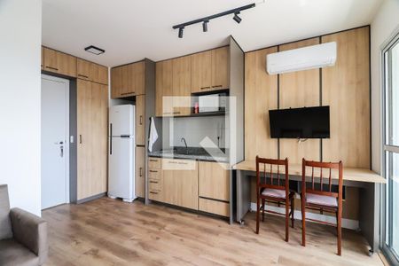 Studio - Quarto e Cozinha de kitnet/studio para alugar com 1 quarto, 25m² em Butantã, São Paulo