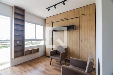 Studio - Quarto e Cozinha de kitnet/studio para alugar com 1 quarto, 25m² em Butantã, São Paulo