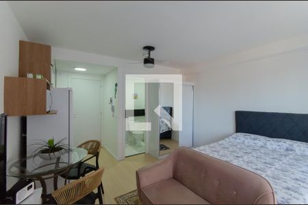 Sala/Quarto de kitnet/studio para alugar com 1 quarto, 25m² em Chácara Inglesa, São Paulo