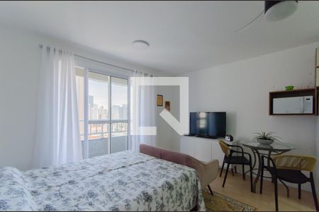 Sala/Quarto de kitnet/studio para alugar com 1 quarto, 25m² em Chácara Inglesa, São Paulo