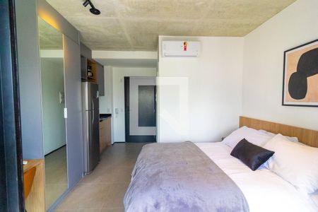 Quarto de apartamento à venda com 1 quarto, 25m² em Brooklin, São Paulo