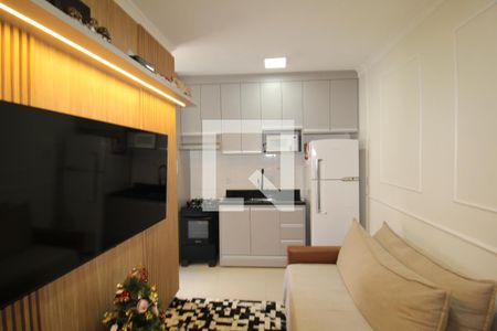 Sala / Cozinha  de apartamento à venda com 1 quarto, 30m² em Chora Menino, São Paulo