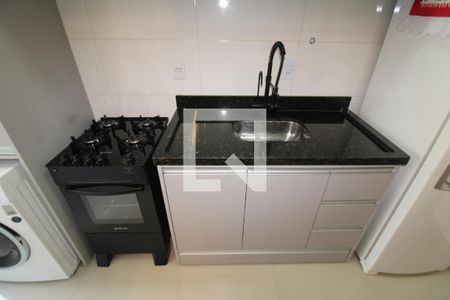 Sala / Cozinha  de apartamento à venda com 1 quarto, 30m² em Chora Menino, São Paulo