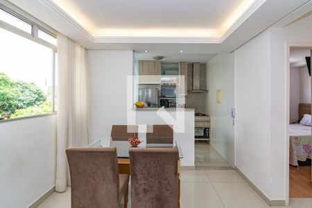 Sala de apartamento à venda com 2 quartos, 45m² em Cinquentenario, Belo Horizonte