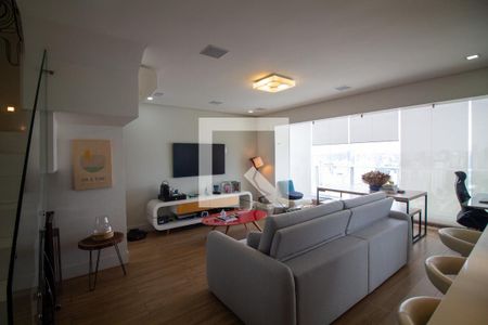 Sala de apartamento à venda com 2 quartos, 106m² em Campo Belo, São Paulo
