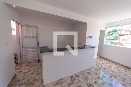 Sala/Cozinha de apartamento para alugar com 2 quartos, 45m² em Vila Paranagua, São Paulo