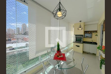 Varanda Gourmet de apartamento para alugar com 3 quartos, 105m² em Vila Romana, São Paulo