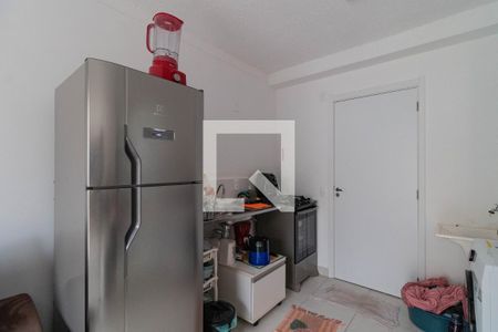 Cozinha de apartamento à venda com 2 quartos, 34m² em Bom Retiro, São Paulo