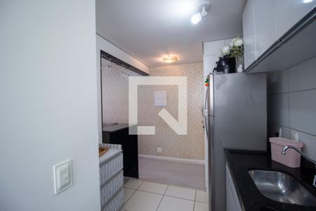 Cozinha de apartamento para alugar com 2 quartos, 52m² em Jardim Guarujá, Sorocaba