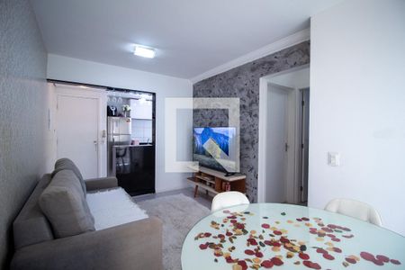 Sala de apartamento para alugar com 2 quartos, 52m² em Jardim Guarujá, Sorocaba