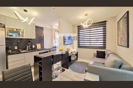 Sala de apartamento à venda com 1 quarto, 27m² em Barra Funda, São Paulo