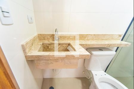 Banheiro  de apartamento para alugar com 2 quartos, 110m² em Jardim Santo Alberto, Santo André