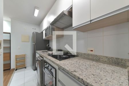 Cozinha de apartamento à venda com 1 quarto, 40m² em Vila Gertrudes, São Paulo